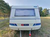 Przyczepa kempingowa Wilk Stern 4xosoby 2001r 1300kg Docieplona Bojler