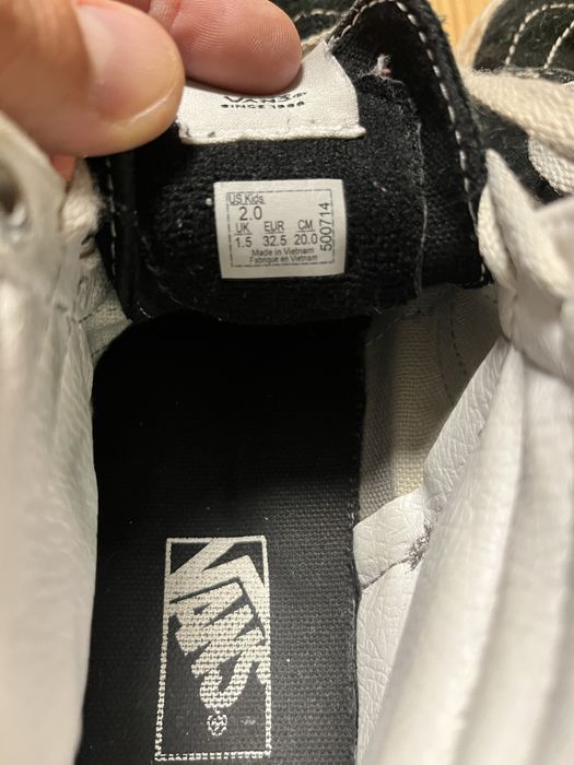 Sapatilhas VANS SK8 HI tam. 32,5