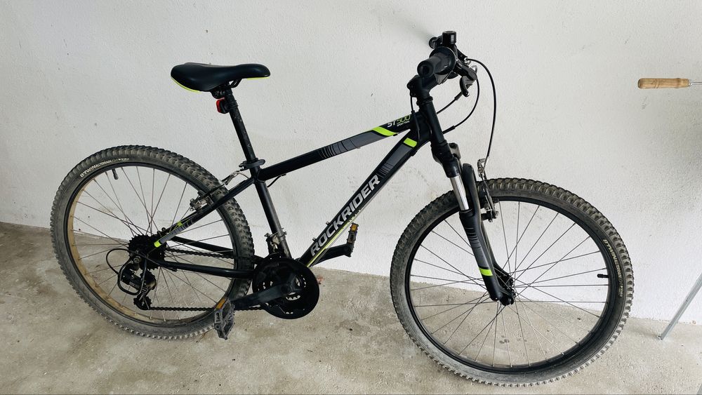 Bicicleta Rockrider BTT criança ST500 24"