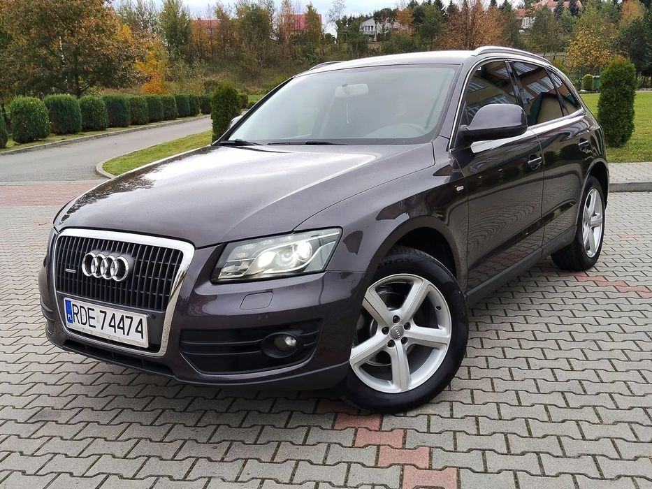 Audi Q5 QUATTRO_4x4_2.0 TDI_170KM_Ledy_Xenony_Alu 19"_Jak z Fabryki
