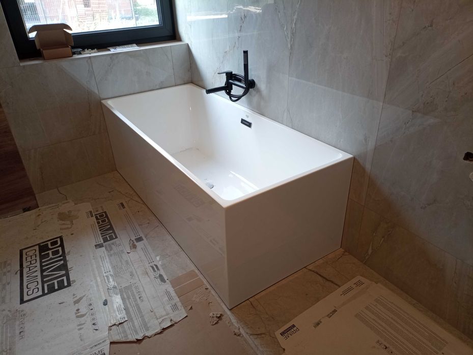 Wanna wolnostojąca prostokątna 170 x 75 Santa Hydrosan