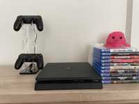 Playstation 4 1TB + dwa pady i gry