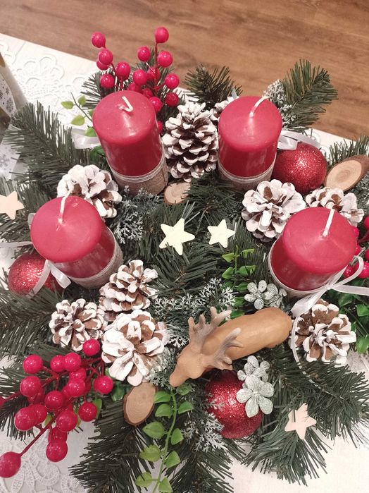 Wieniec Adwentowy duży