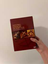 Caixa de 6 DVDs História Essencial de Portugal