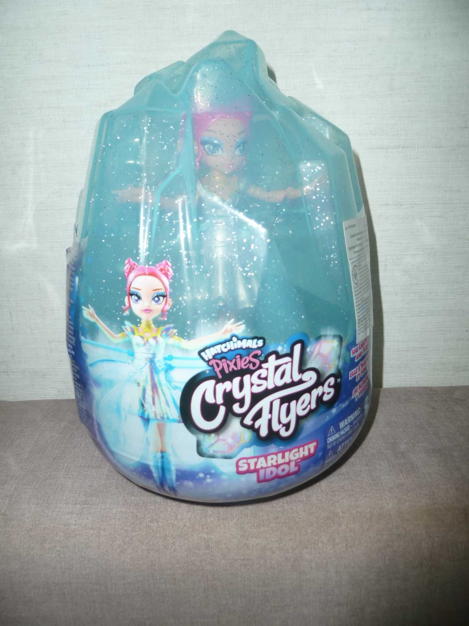 Кукла Hatchimals Летающая сказочная фея Пикси голубовато-розовая