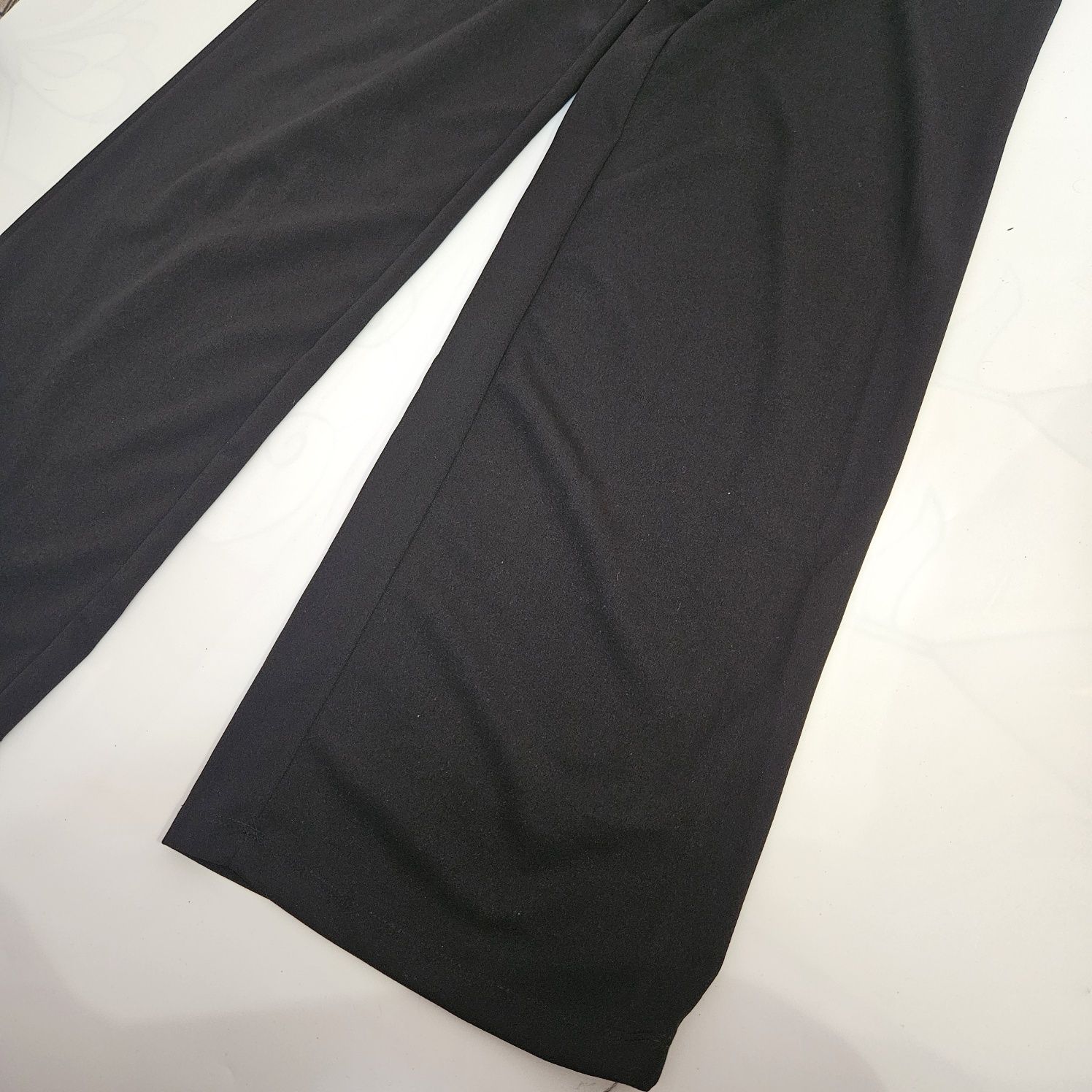 Kombinezon elegancki terranowa damski xs s czarny szerokie nogawki wiz