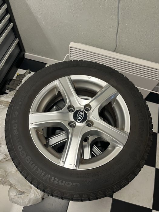 Koła zimowe, Kia Rio continental