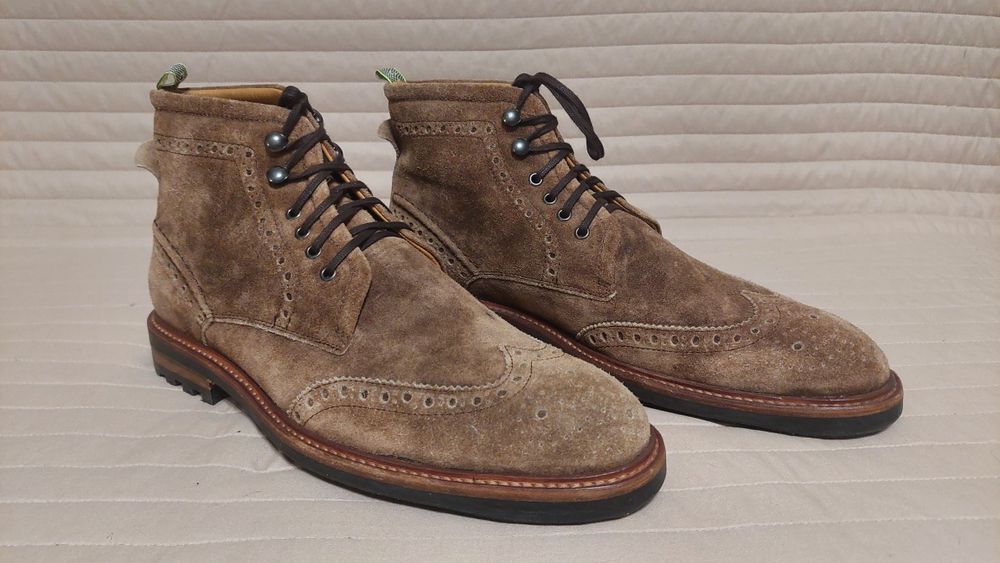 Замшевые ботинки Floris Van Bommel(обувь,одежда,туфли,кроссовки,джинсы