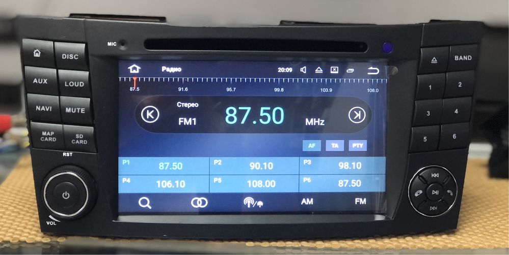 Штатная магнитола Mercedes W211/W209/W219/463 ANDROID