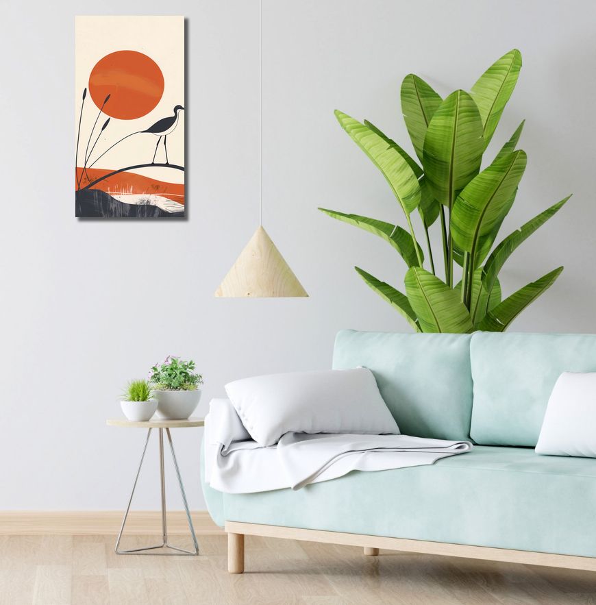 Obraz 30x60cm Ciepło Zachodów