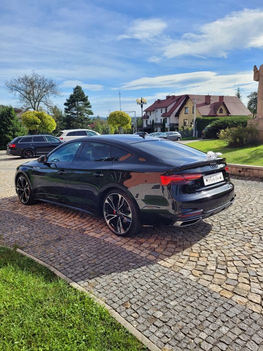 Wyjanem samochodu do ślubu Audi A5 S-Line