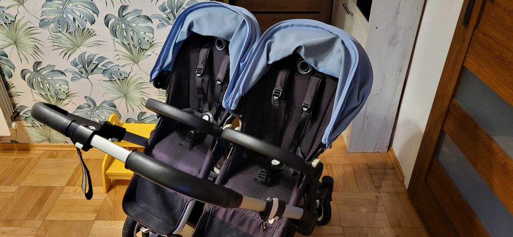Bugaboo Donkey 2 – podwójny wózek – świetny stan!
