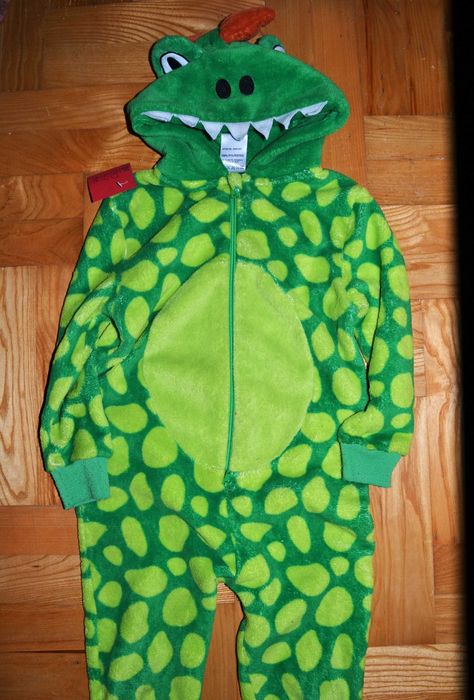 91^ Smok dinozaur strój piżama przebranie 5/6 Lat_116 cm