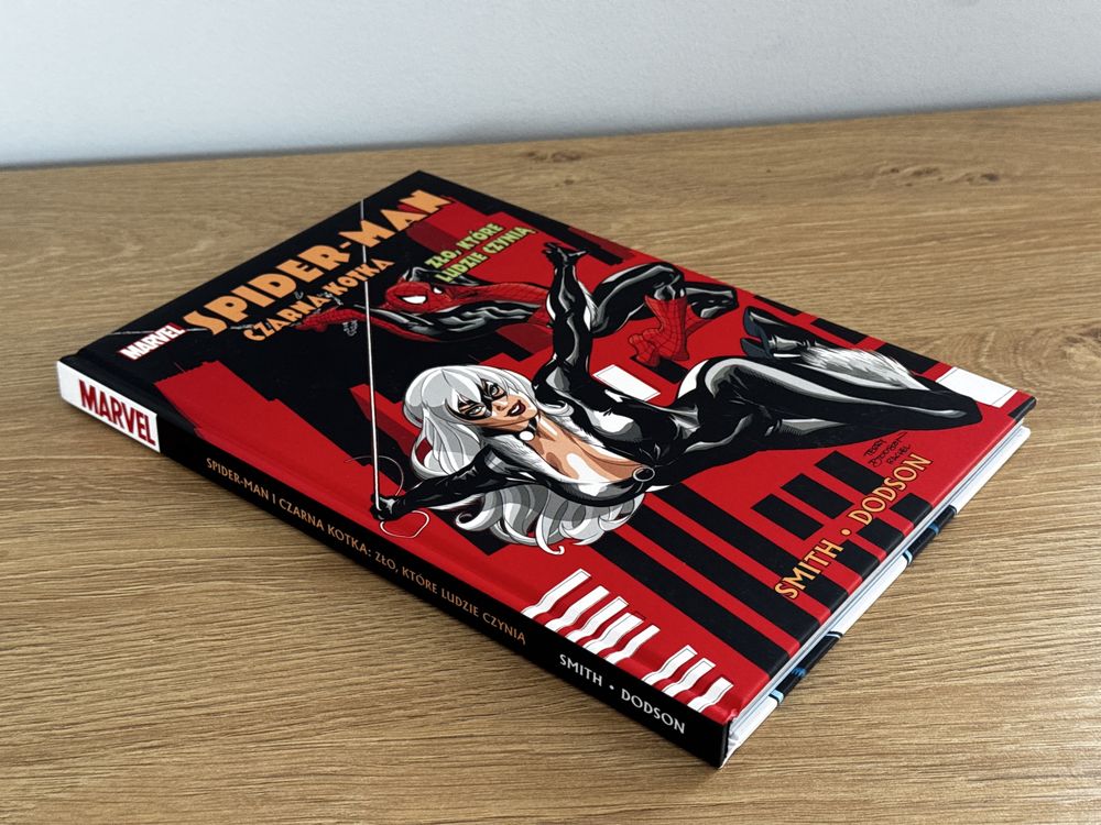 Komiks Marvel Spider-man i czarna kotka - zło, które ludzie czynią
