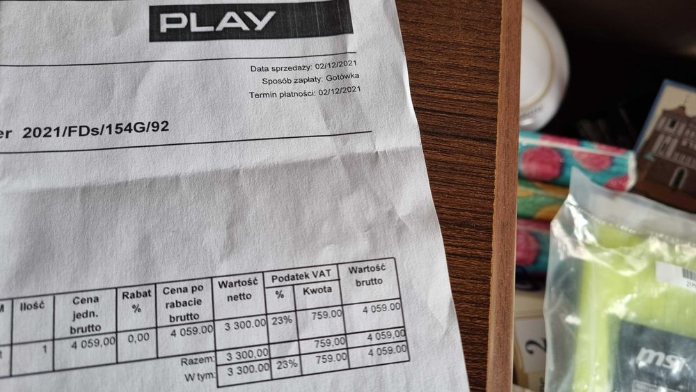 MSI Thin GF63 i5-10500H/GTX1650/8GB/512GB/144Hz/Gwarancja