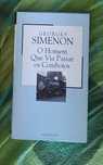 Livro ´O Homem Que Via Passar os Comboios´ - Georges Simenon