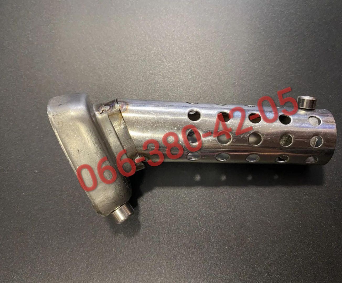 Прямоток мото глушитель Akrapovic 37 см глушитель наклейка труба новый