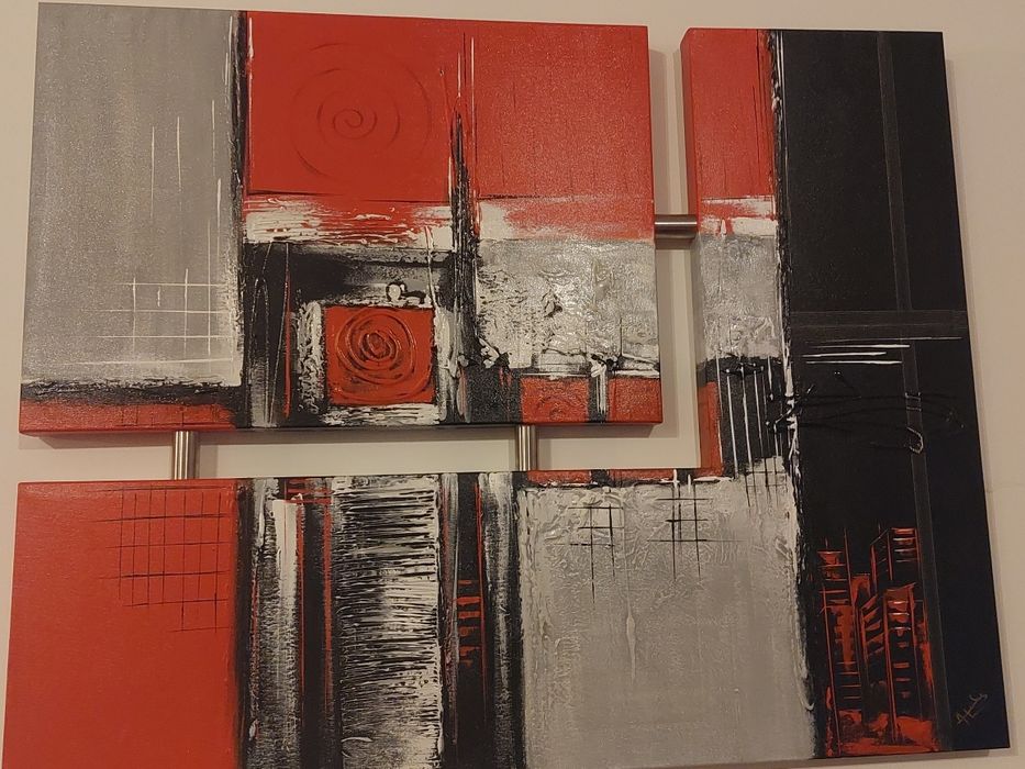 Quadros pintados a óleo