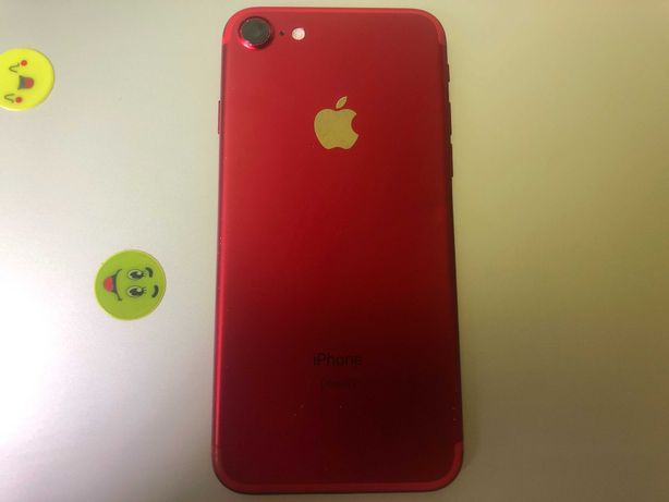 iPhone 7 128gb Red Neverlock батарея 100% Червоний