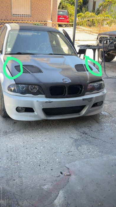 Capo carbono BMW e 46 m3 gtr