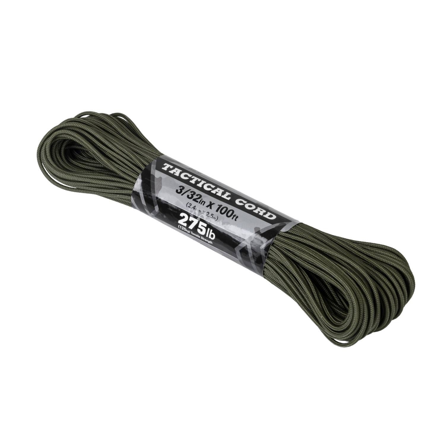 Linka Tactical 275 Cord ATWOOD (2.4mm/30m) Nylon Oliwkowa (CD-TC1-NL