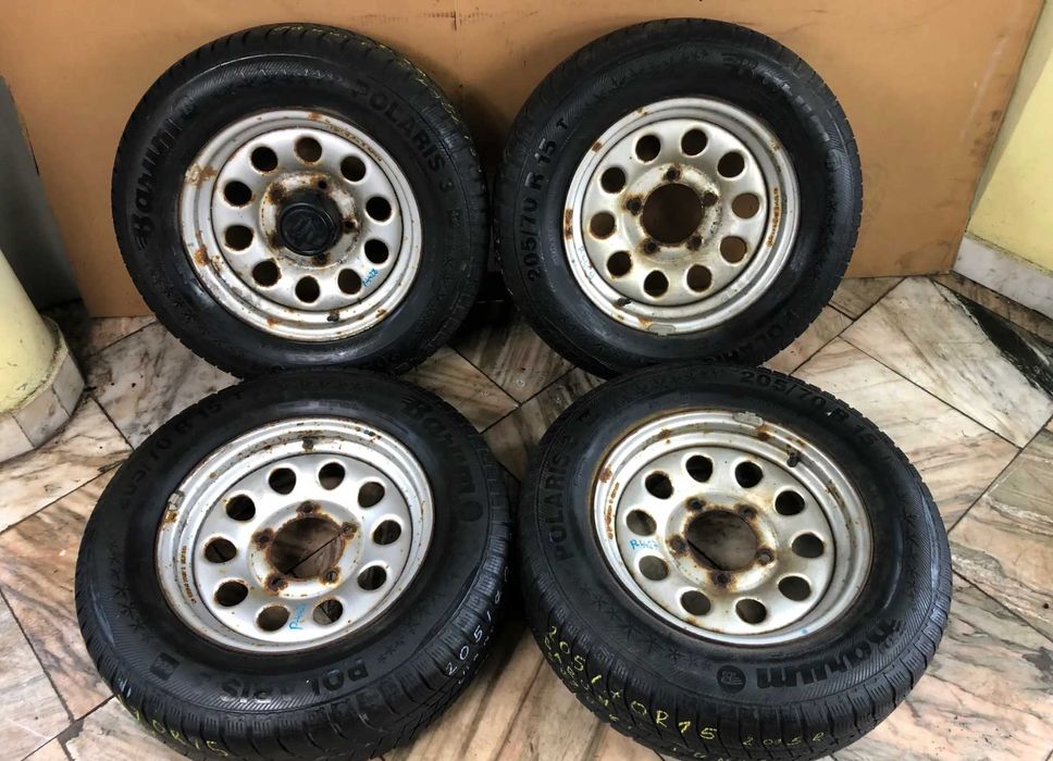 2 szt Koła felgi suzuki jimny 5x139,7 5,5" 15" do przyczepy syrena żuk