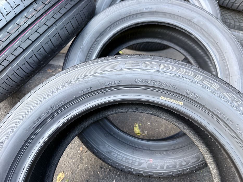 195-55-16 Brigestone. 22 Рік. Нова. Склад резини.