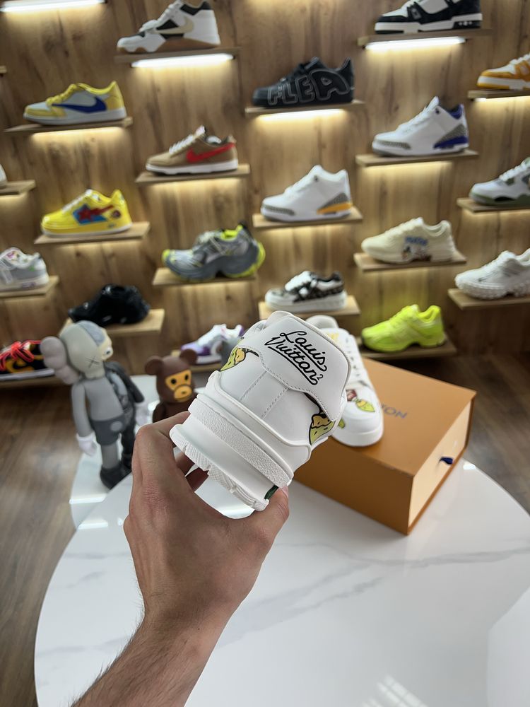 Кросівки Снікерси Louis Vuitton Lv x Human Made White