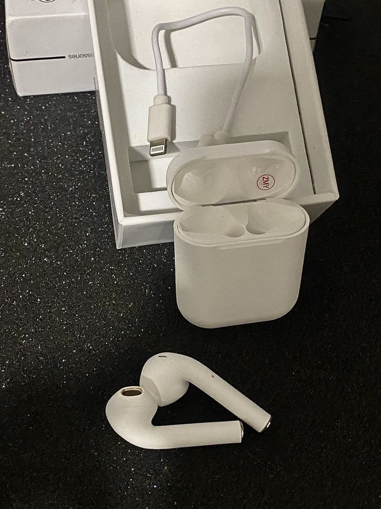 Airpods com 5 horas de uso