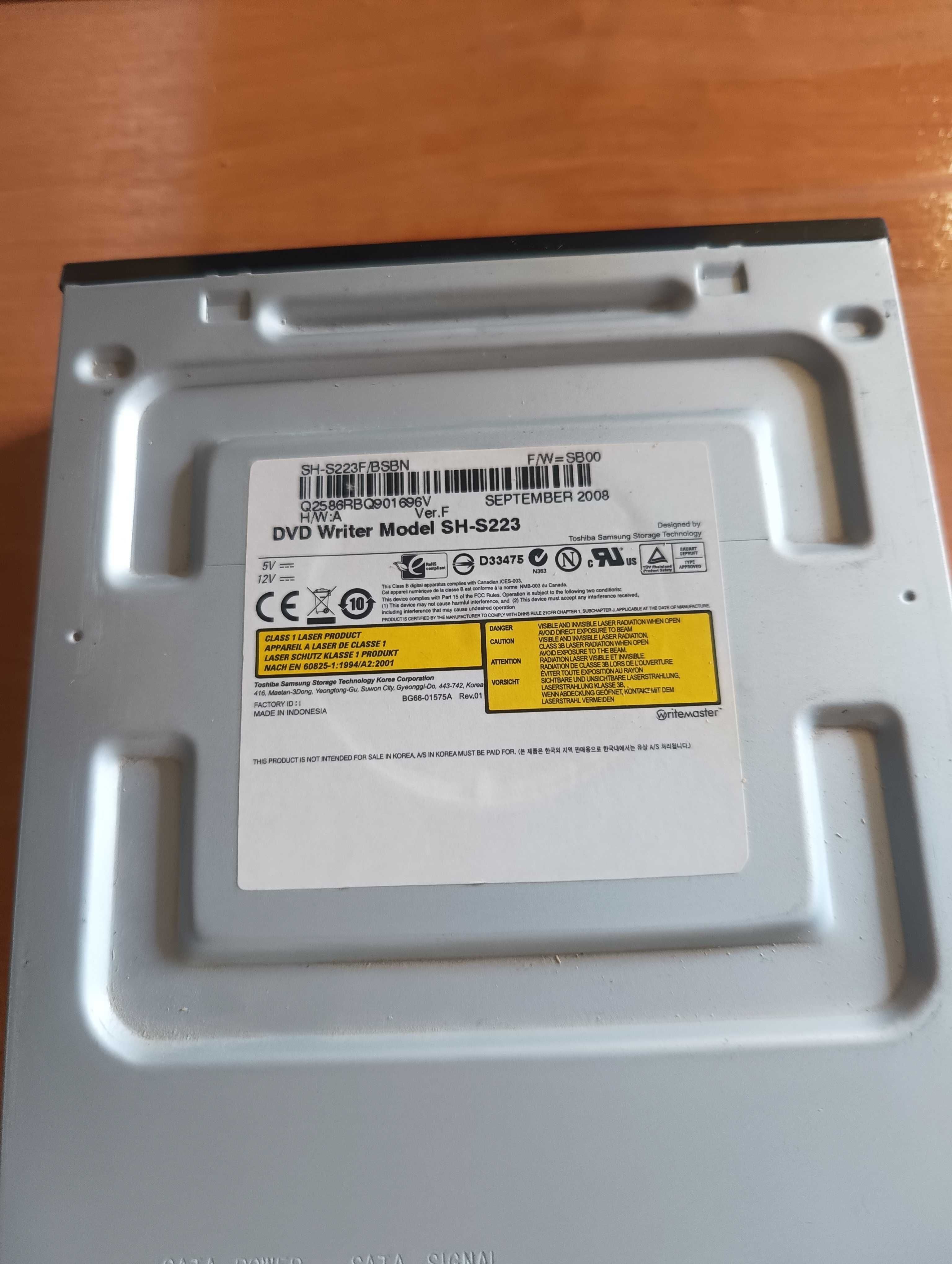 DVD привод дисковод для ПК Sata LG Samsung