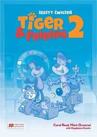 Tiger & friends 2 wb + kod student's app macmillan - Carol Read, Mark