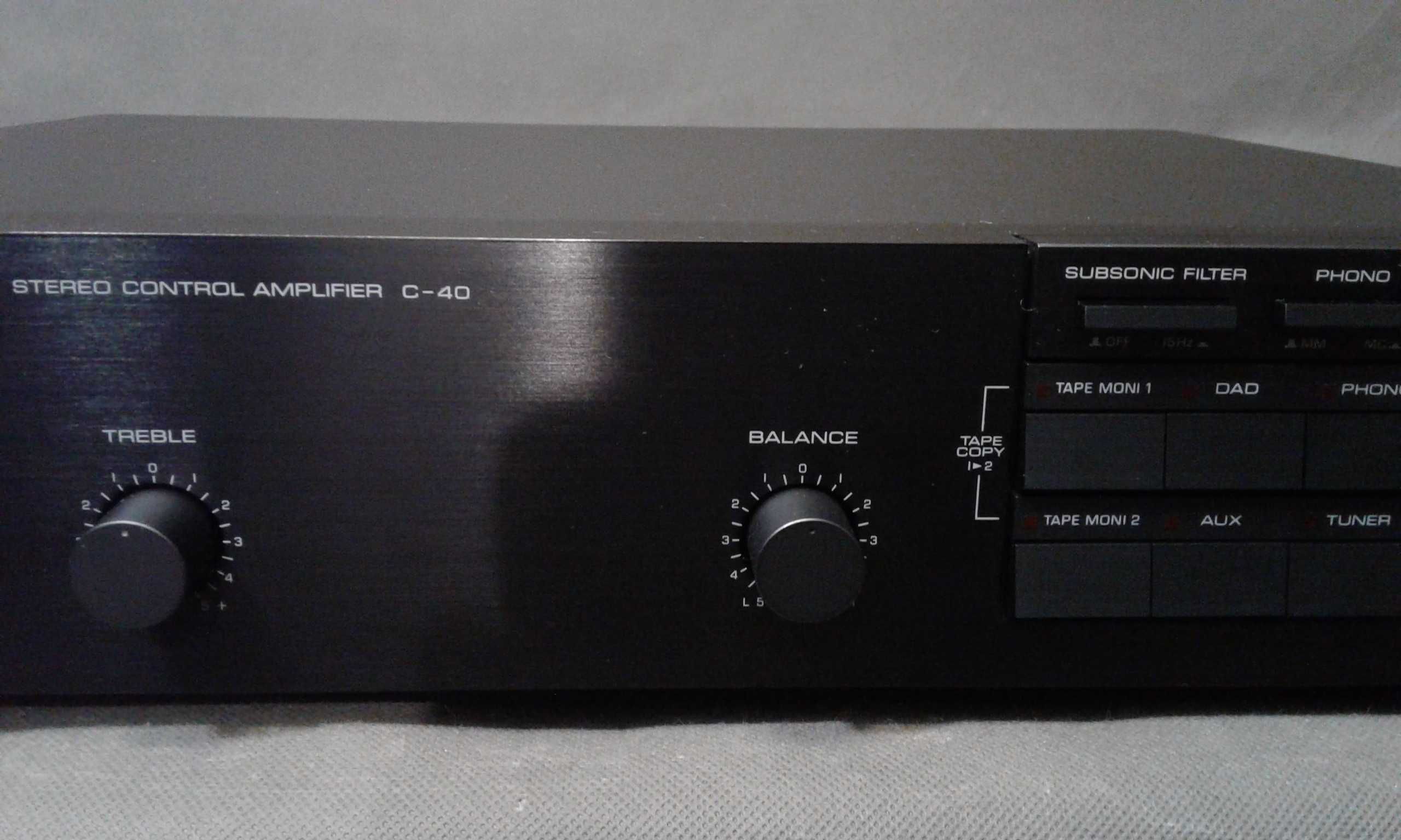 YAMAHA C-40 ,przedwzmacniacz stereo