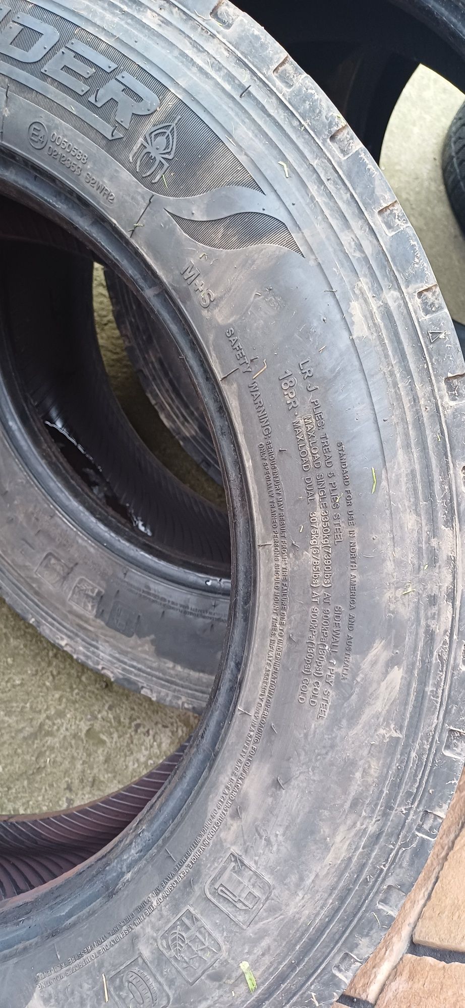 Шини 295/60R22.5