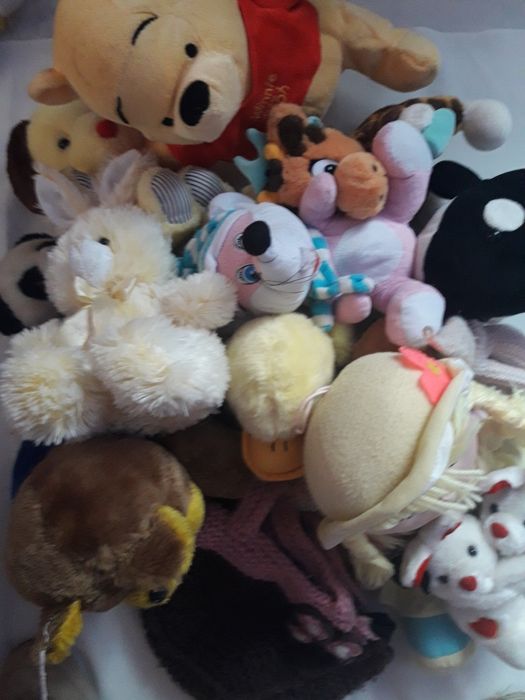 Іграшки дитячі мягкі.