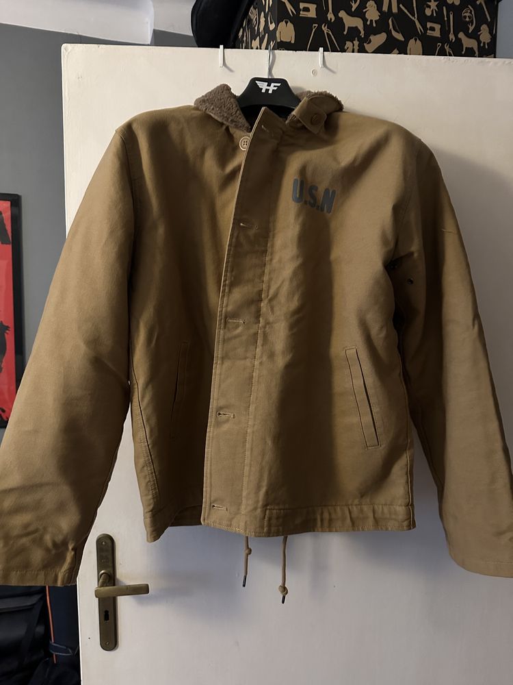 Kurtka retro us army motocykl vintage XXL nowa