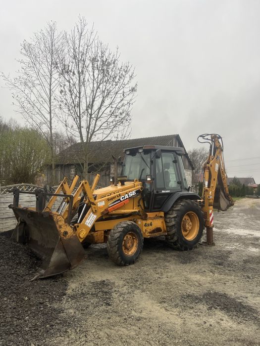 Case 580 Sle koparkoładowarka koparka ladowarka 4x4 krokodyl teleskop