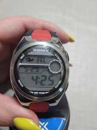 Zegarek dziecięcy Xonix czarno czerwony elektroniczny wodoszczelny 100