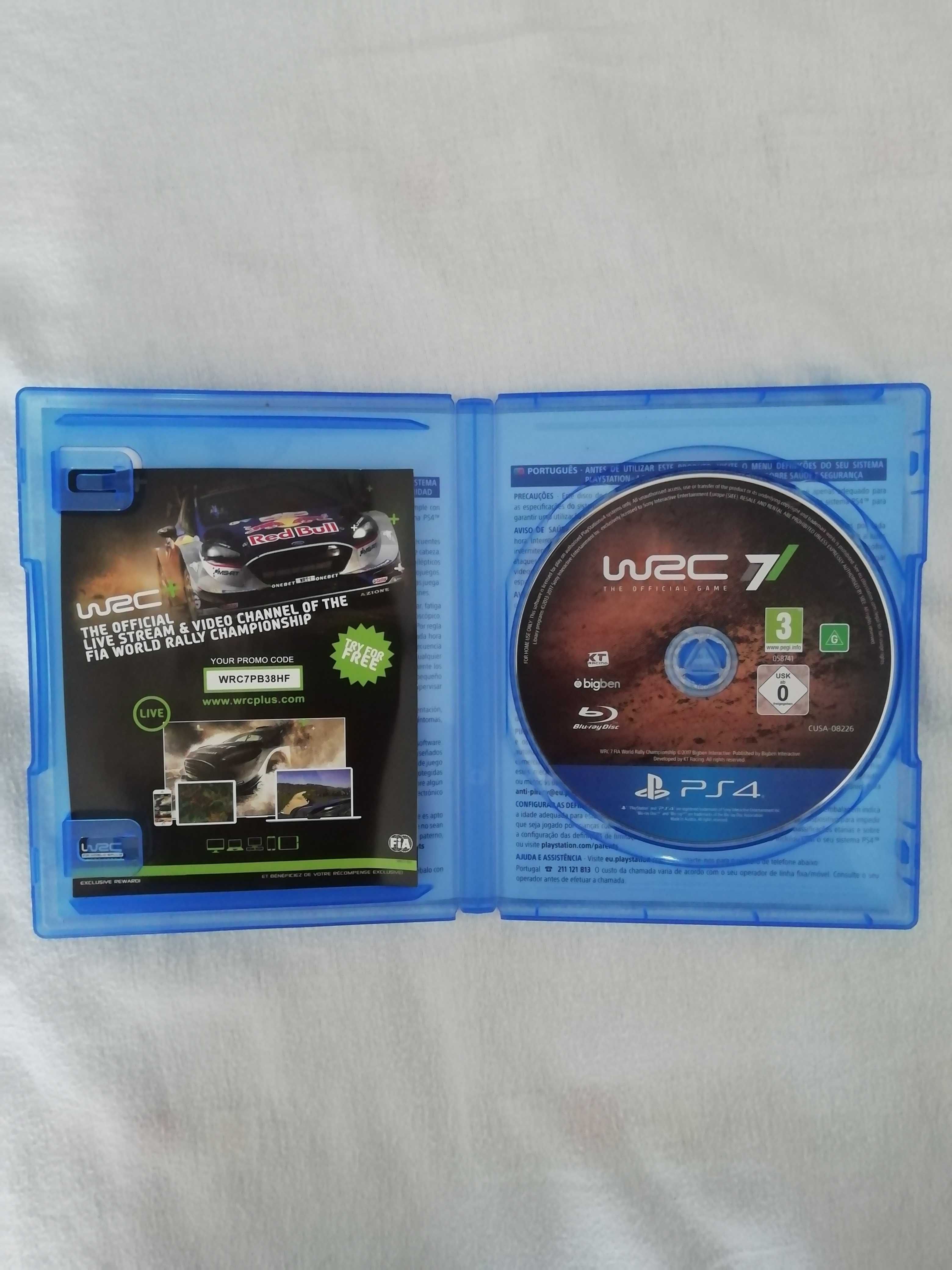 Jogo Playstation 4 Wrc 7