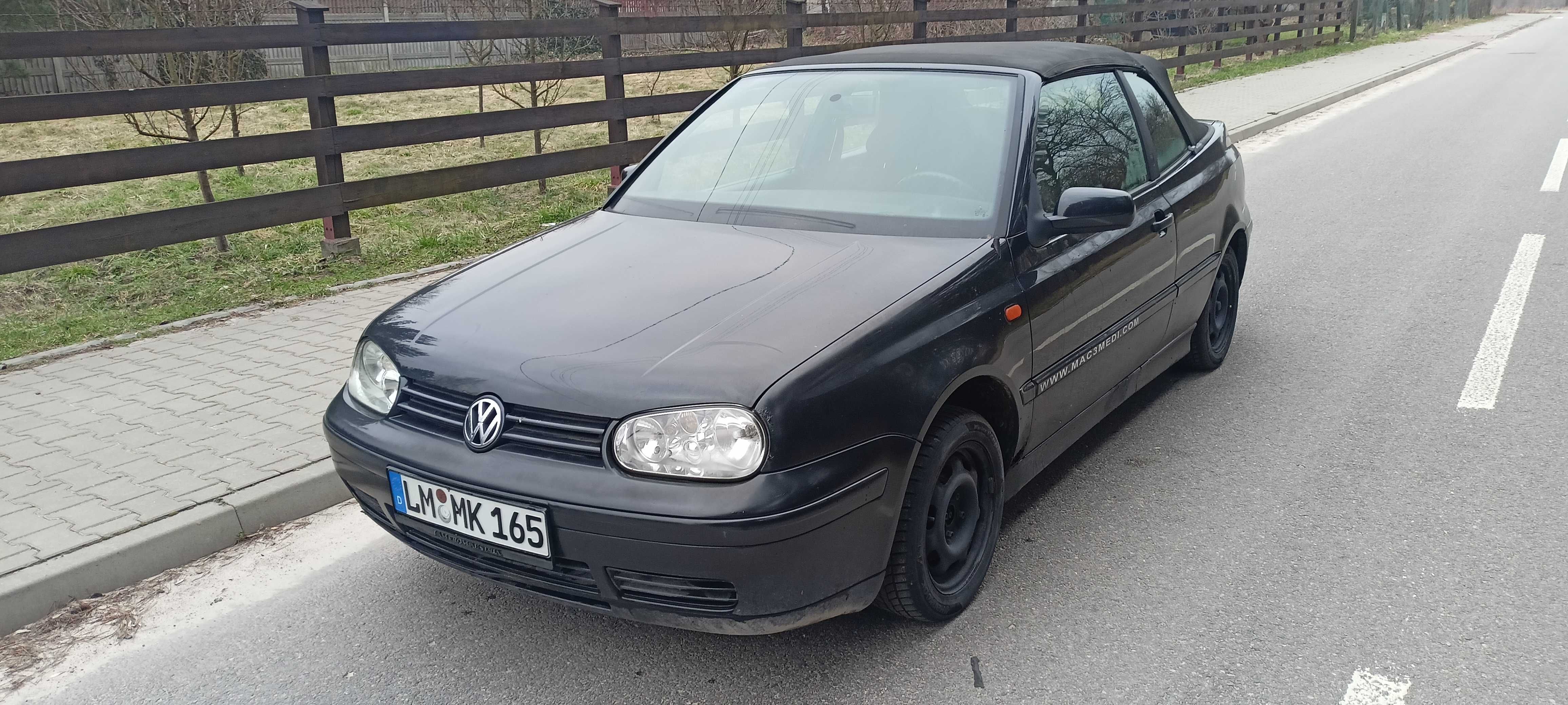 Volkswagen Golf III IV Cabrio cały na części 1.8 AAM