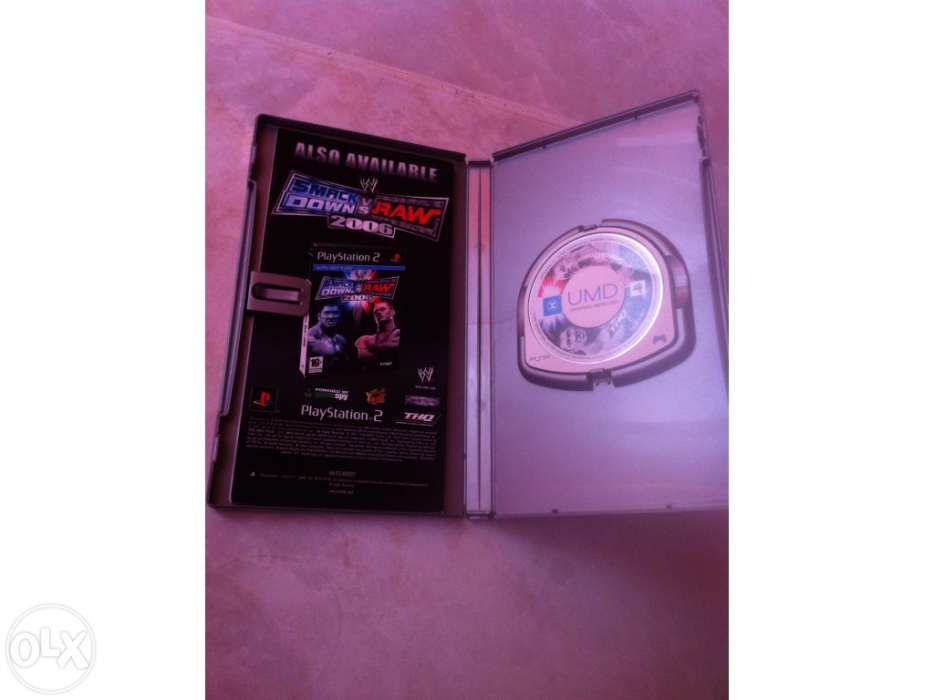 Jogo PSP SmackDown vs Raw - 2006