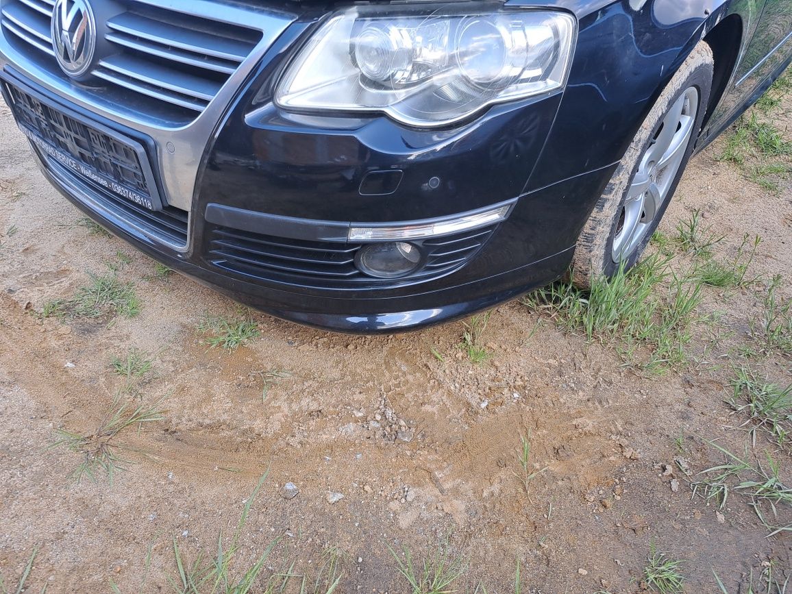 Passat b6 kratki zderzka zaslepka haloge prawa lewa rline r-line rline
