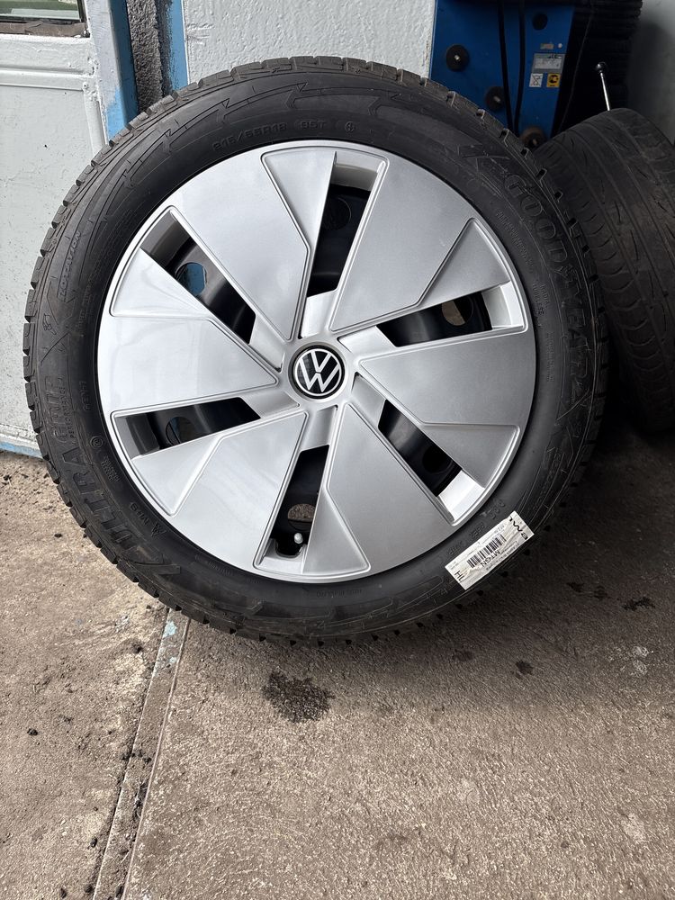 Komplet Kół VW ID 3 7,5Jx18(5x112,ET50)+Opony GoodYear 215/55R/18