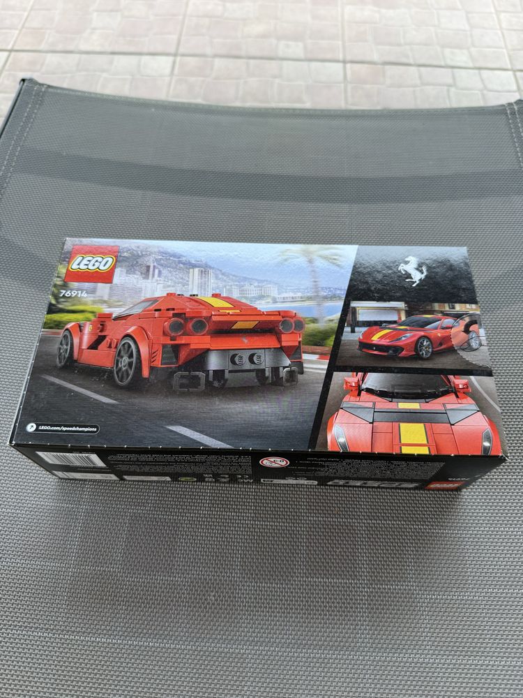 LEGO Speed Champions – Ferrari 812 Competizione (76914) –Novo e Selado