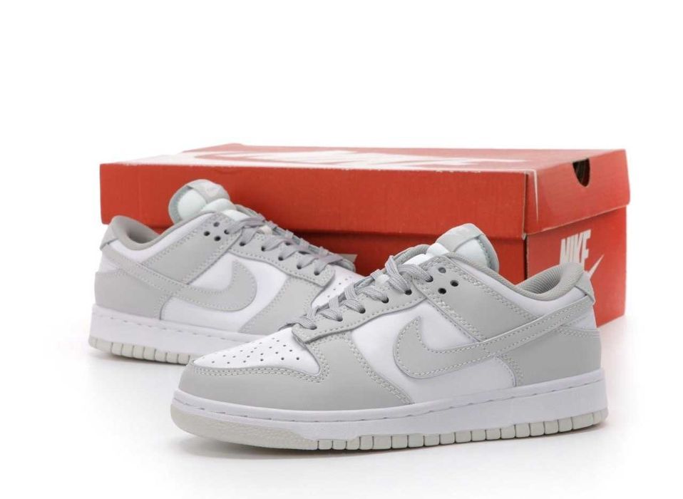 Кроссовки Nike Dunk Low Retro Grey Fog 36-46 Хит Сезона! Наложка! Топ