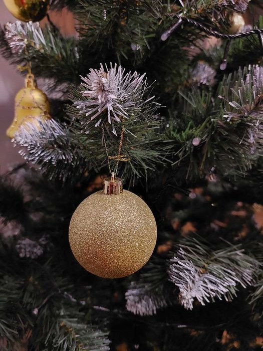 Новорічна ялинка з білими кінчиками/ ДУЖЕ ПУШИСТА/ Новогодня ёлка с БК