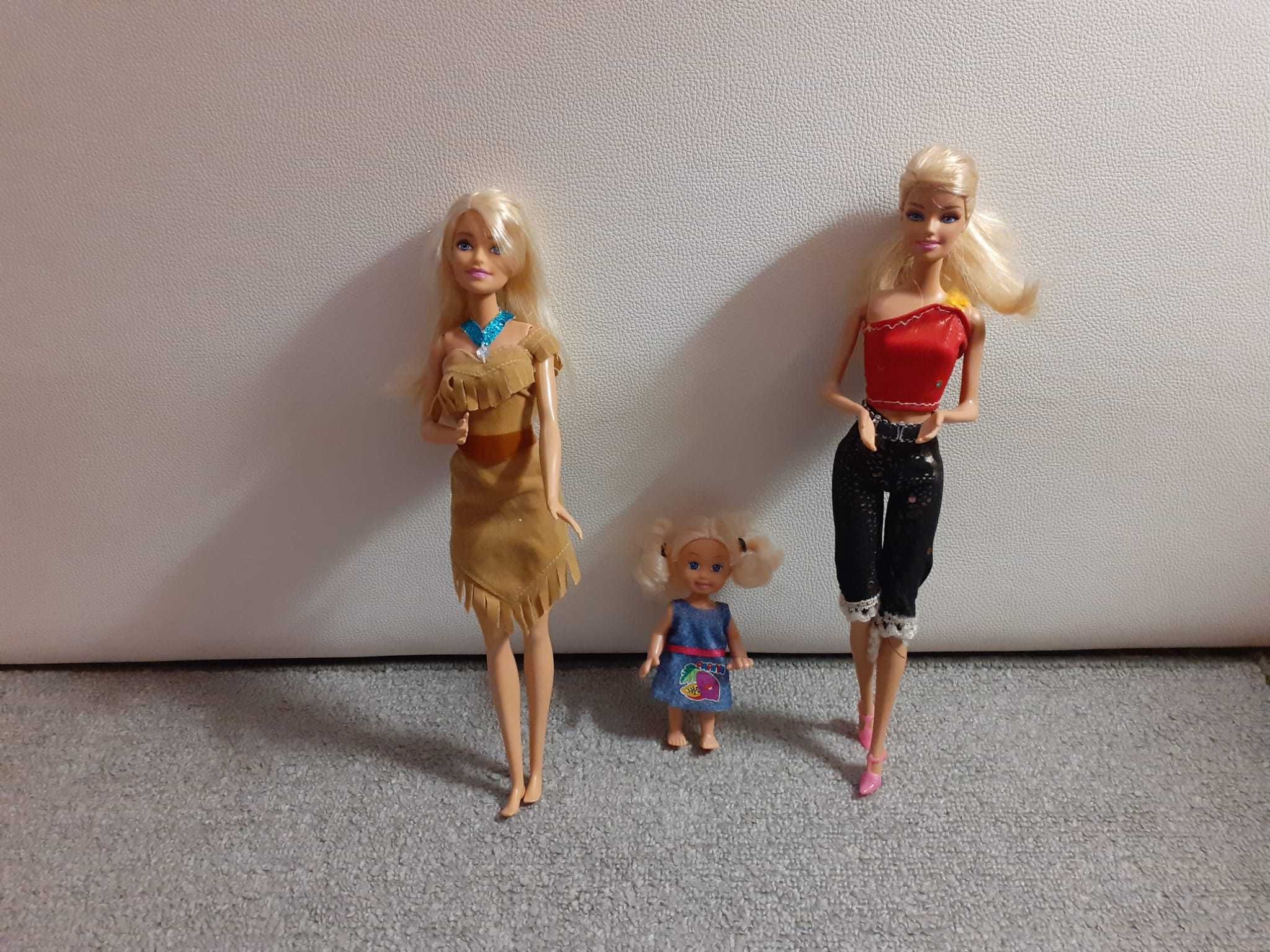 Zestaw Barbie spacer z psami i rowery