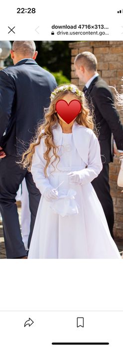 Alba sukienka komunijna