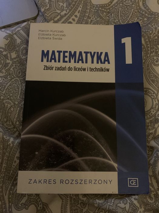 Podrecznik matematyka zakres rozszerzony 1 klasa szkoly średniej