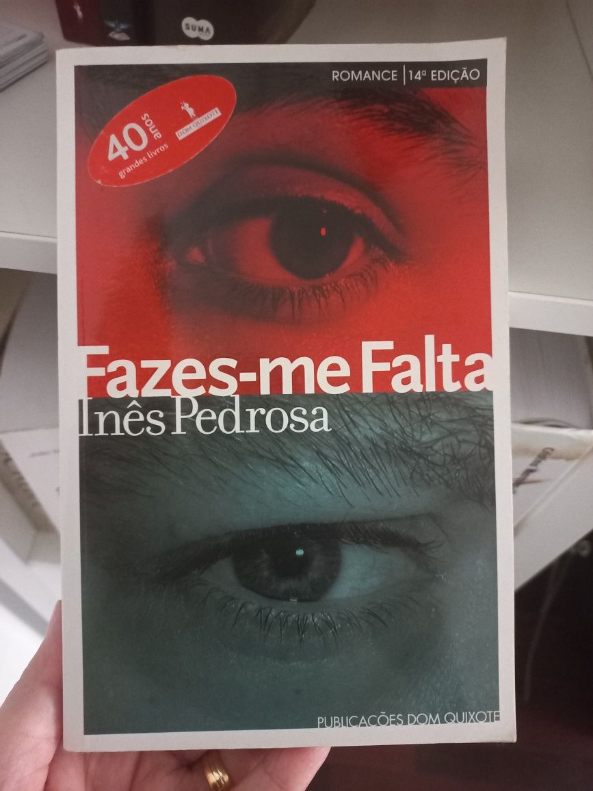 Fazes-me Falta de Inês Pedrosa