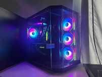 Komputer Gamingowy RTX 5060 16GB RAM FV23% Ryzen 5 Akwarium AIO RGB